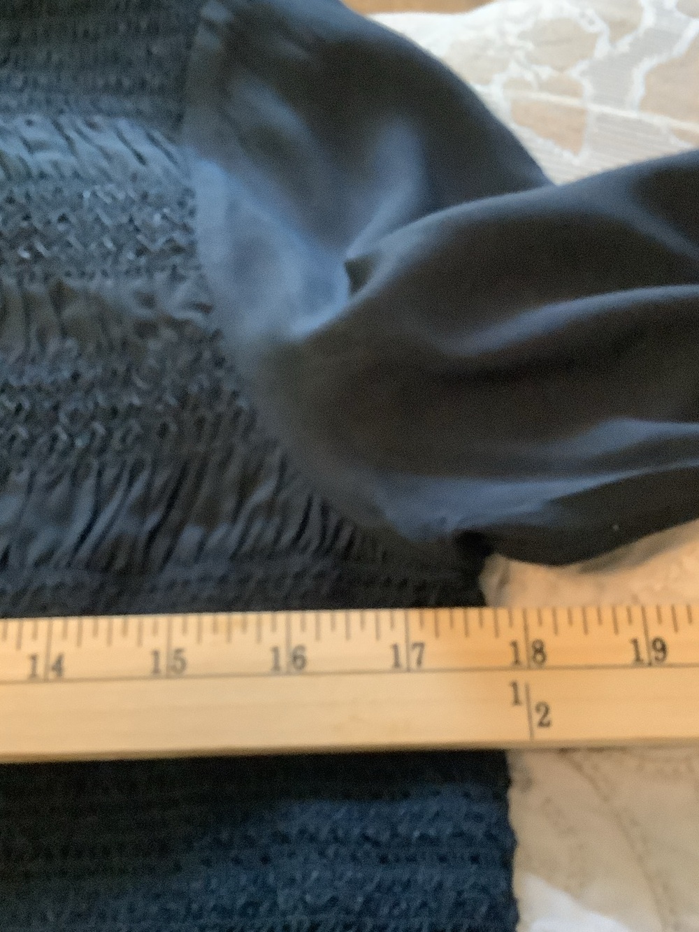 Navy Button-Front Long Cardigan - Picture 5 of 8